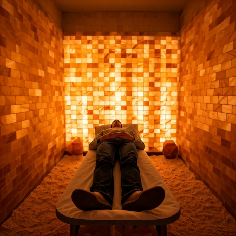 How Himalayan Salt Bricks Rooms Assist Patients