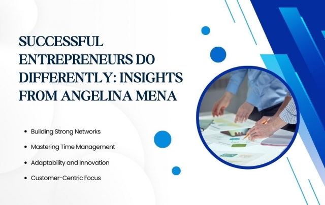What Successful Entrepreneurs Do Differently: Insights from Angelina Mena 