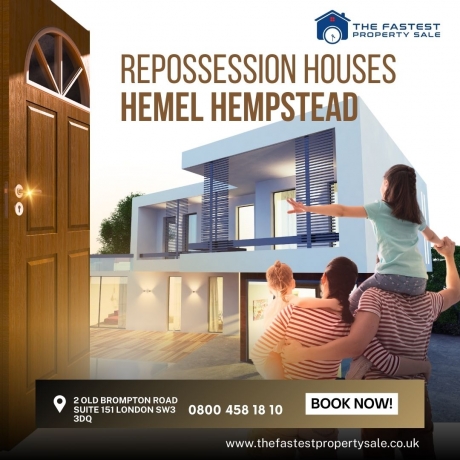 Your Guide to Finding Repossession Houses Hemel Hempstead