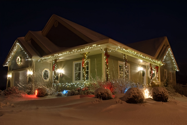 Permanent Holiday Lighting Installation