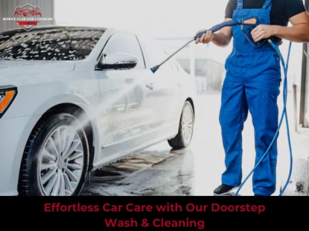 Effortless Car Care with Our Doorstep Wash & Cleaning