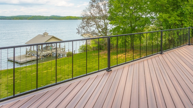 Stylish Aluminum Railings for Decks and Porches