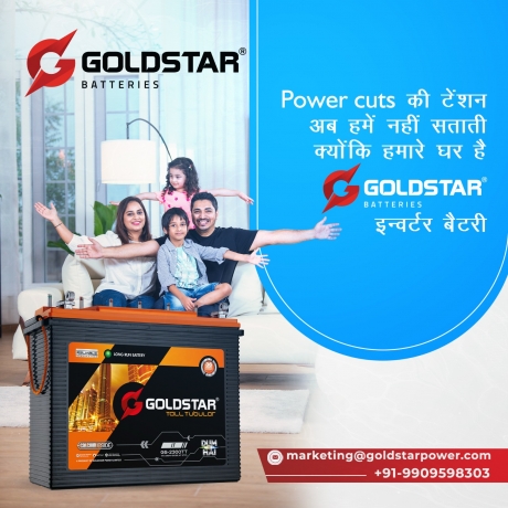Goldstar India: Leading Tubular Battery Manufacturers in India for Reliable and Efficient Power Solutions