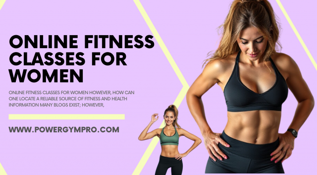 Online Fitness Classes For Women