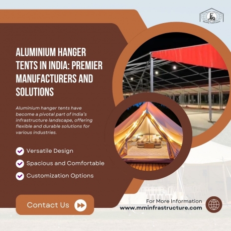 The Growing Popularity of Aluminium Tents in India for Industrial and Event Needs