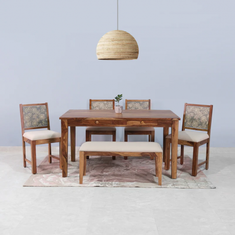 Experience the Exquisite Collection of 6 Seater Dining Set Online in Varied Price Ranges