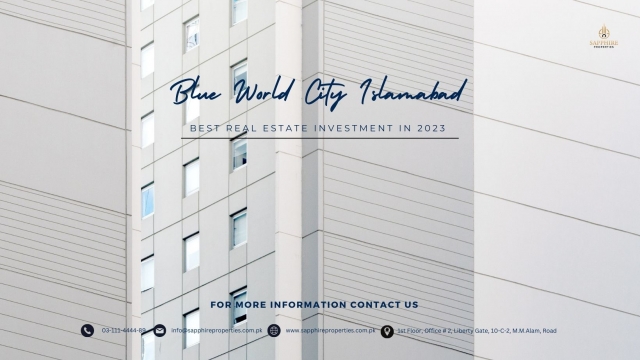 Blue World City Islamabad Features and Amenities