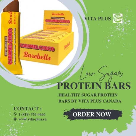 Low Sugar Protein Bars: A Healthy Snack Option Backed by Vita Plus Canada