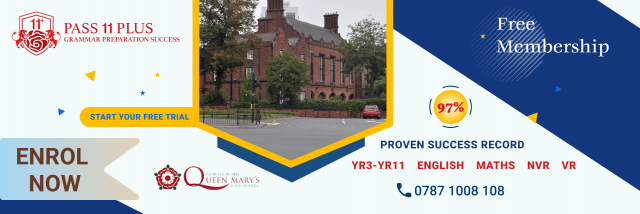 Prepare for Success: 11 Plus Mock Test at Queen Mary’s High School, Walsall