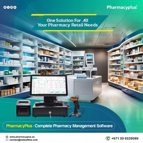 Boost Your Pharmacy Workflow With Pharmacyplus: #1 Pharmacy POS Software in UAE