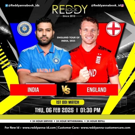ODI Matches in 2025: How Reddy Anna Online Book ID is Changing the Game for Fans.