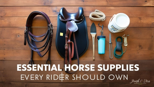 Essential Horse Supplies Every Rider Should Own