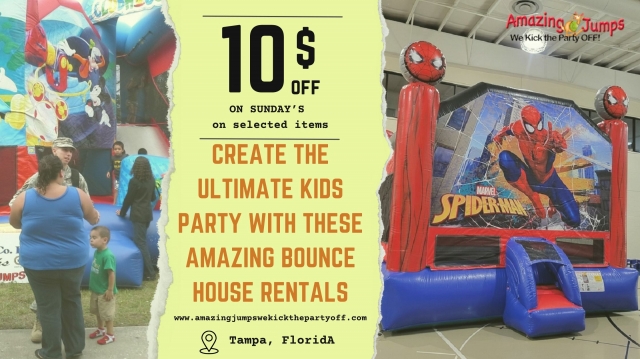 Create the Ultimate Kids Party with These Amazing Bounce House Rentals