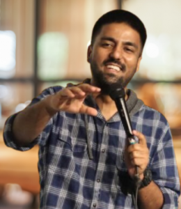 Standup Comedian Pratyush Chaubey: Bringing Laughter to Your Event