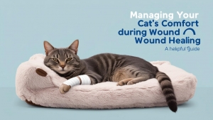 Managing Your Cat’s Comfort During Wound Healing: A Helpful Guide