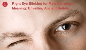 Right Eye Blinking for Male Astrology Meaning:  Unveiling Ancient Beliefs