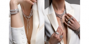 Celebrate a Luxurious Babymoon with a Sapphire Tennis Necklace