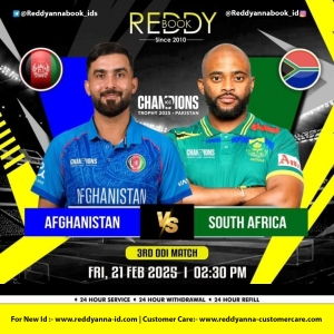 Catch Live ODI Matches 2025: Stay Updated with Reddy Anna Book ID Exclusive Features.