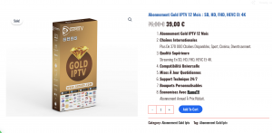 GOLD IPTV : La Référence Mondiale pour le Streaming de Qualité avec RAMOTV