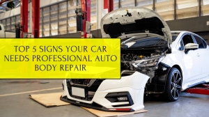 Top 5 Signs Your Car Needs Professional Auto Body Repair