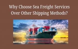 Why Choose Sea Freight Services Over Other Shipping Methods?