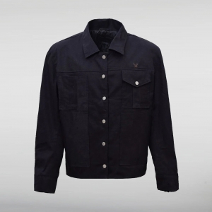 Rip Wheeler Black Cotton Jacket from Yellowstone