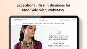 Exceptional Rise in Business for ModiGold with WebMaxy 