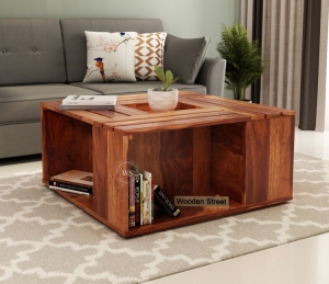 Wooden Center Table for Living Room: Timeless Beauty & Functionality