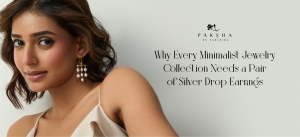 Why Every Minimalist Jewelry Collection Needs a Pair of Silver Drop Earrings?