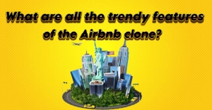 What are all the trendy features of the Airbnb clone?  