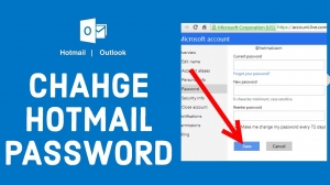 A Guide to Change Your Hotmail Password on Computer