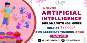 Six Months Artificial Intelligence (AI)  Diploma: Holi Offer 2025