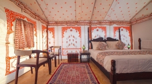 The Charm of Swiss Cottage Tents: A Royal Stay in the Thar Desert