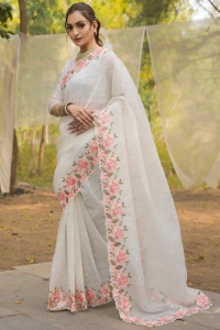 The Timeless Elegance of White Saree and White Lehenga