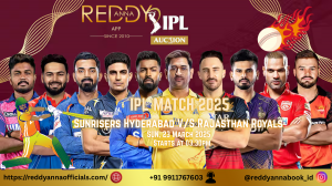 Cricket Fever: Sunrisers Hyderabad vs Rajasthan Royals – A Reddy Anna Book ID Match to Remember in 2025