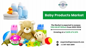 Baby Products Market Analysis, Demand, Growth, Business Scope and Future Outlook Till 2034: SPER Market Research