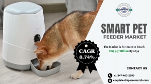 Smart Pet Feeder Market Share, Size, Growth, Revenue and Future Outlook Till 2034: SPER Market Research