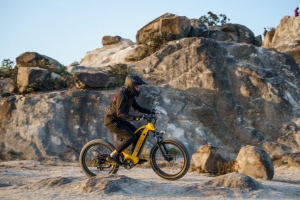 What can we do with a full suspension electric mountain bike?