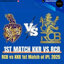 Get Ahead in Cricket : Accessing Reddy Book ID for the KKR vs RCB Clash.