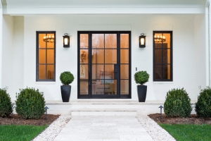 Glass Main Doors: Elegance and Functionality for Modern Spaces