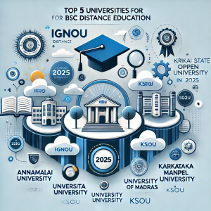 BSc Distance Education Course| Top 5 Universities 2025