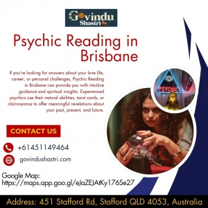 Unlock Spiritual Insights with Psychic Readings in Brisbane by Govindu Shastri