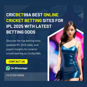 CricBet99A Best Online Cricket Betting Sites for IPL 2025 with Latest Betting Odds
