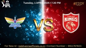 IPL 2025 Showdown: Reddy Anna & Online Exchange for LSG vs PBKS – 13th Match at Ekana Stadium, 7:30 PM!
