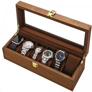 Showcase Your Collection: The Perfect 6-Slot Wooden Watch Box