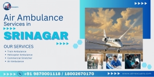 Air Rescuers: Reliable Air Ambulance Services in Srinagar for Emergency Medical Care