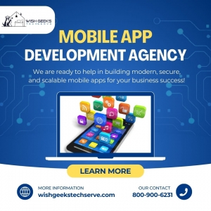 Mobile App Development Services Company in India – Wish Geeks Techserve