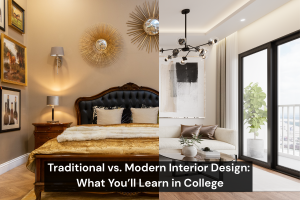 Traditional vs. Modern Interior Design: What You’ll Learn in College