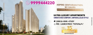 Gaur Aspire Centurian Park: Good Investment Right Now