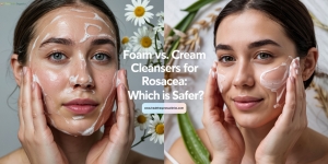 Cream vs. Foam: Best Rosacea Cleanser?